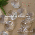 14mm Octagon Beads Clear Christmas Crystal Lamp